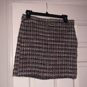 Jcrew multi-color skirt - above knee